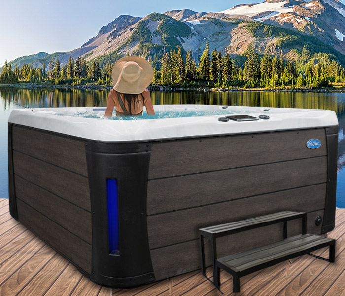Calspas hot tub being used in a family setting - hot tubs spas for sale Vista