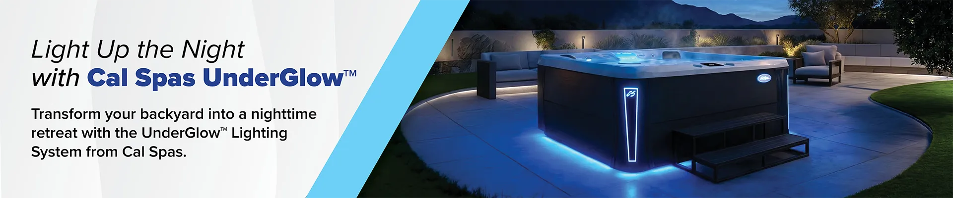 Calspas hot tub being used in a family setting - Vista